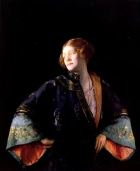 De Blauwe Kimono, 1922